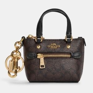 Coach Gallery Mini Tote Bag Charm CC895